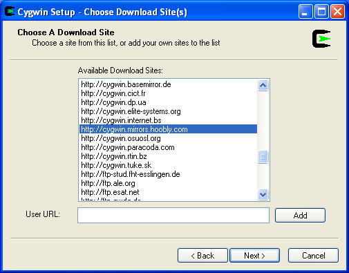 cygwin setup download