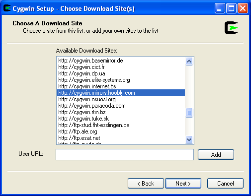 cygwin installation steps in windows 7