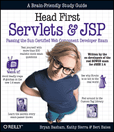 Head First Servlets and JSP cover image