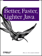Better Faster Lighter Java Cover Image