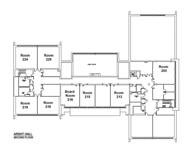 floorplan of Goodstay Second Floor