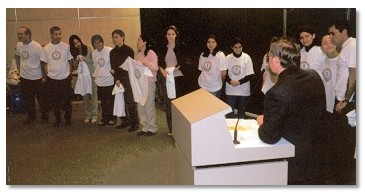 T-shirt ceremony