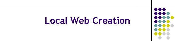 Local Web Creation