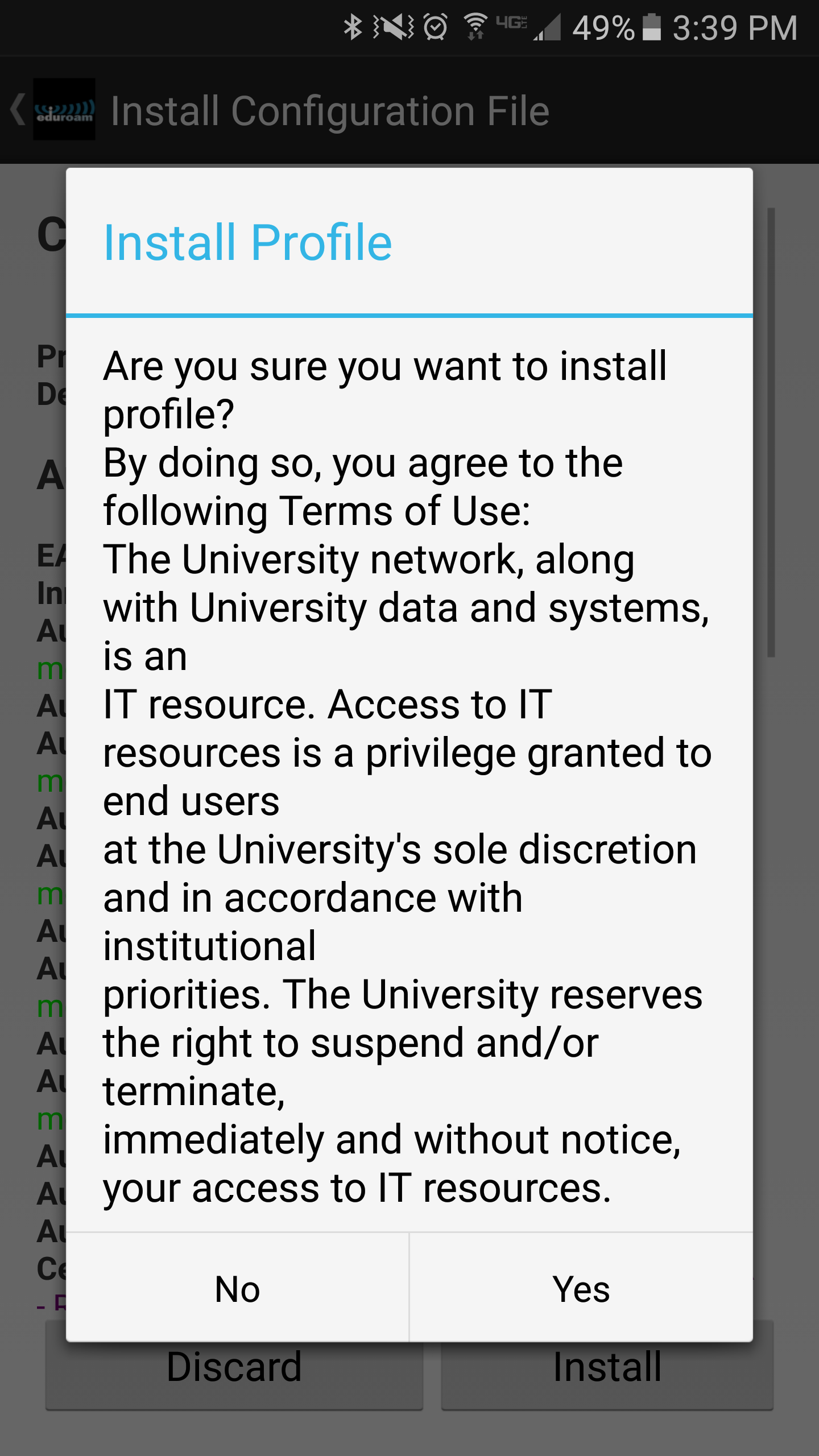 Install Profile