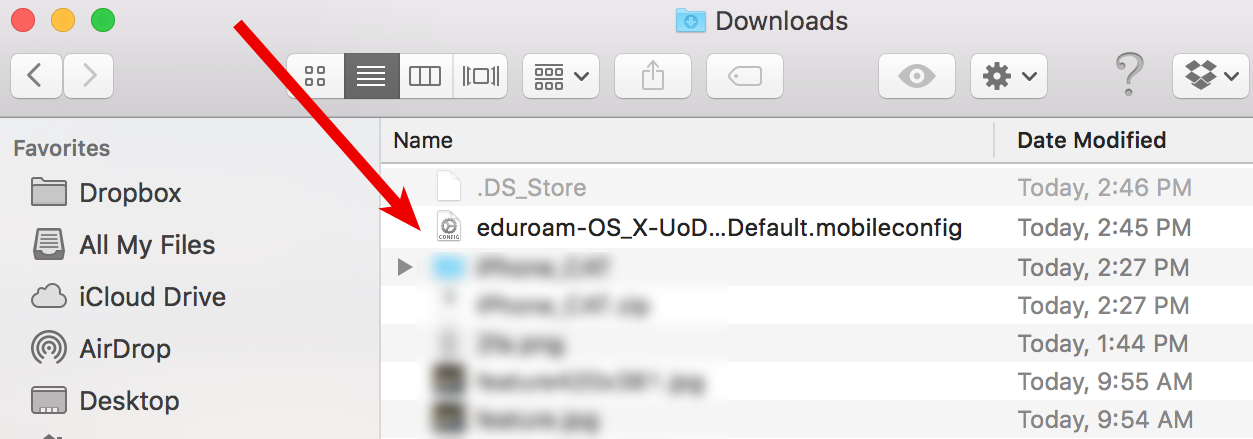 eduroam CAT file