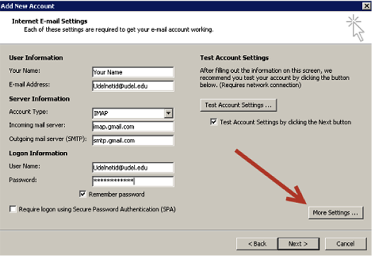 logon information