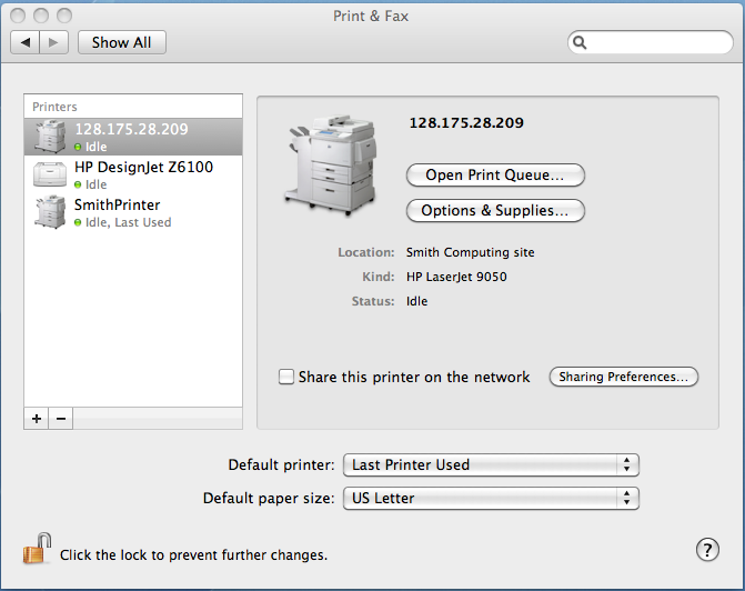 printer is added
