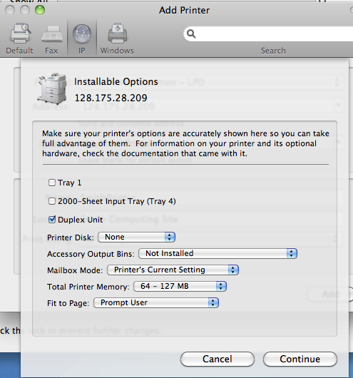 select duplex checkbox