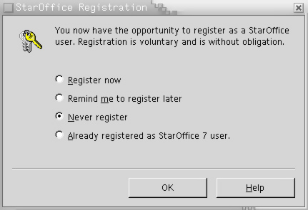 do not register