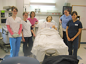 maternal/child sim lab