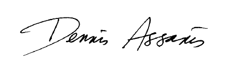 signature of President Dennis                                 Assanis