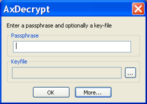 decrypt a .exe file