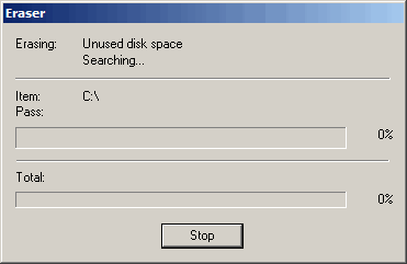 erase window