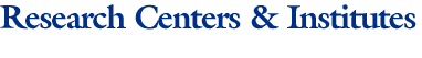UD Research Centers