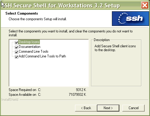 ssh secure shell for workstations 3.2
