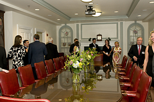 Conference center in Jastak Burgess Hall dedicated to John Rollins