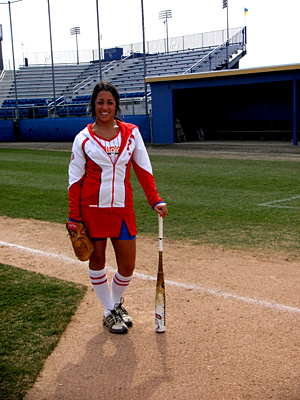 UD student finalist in Phillies ballgirl uniform contest