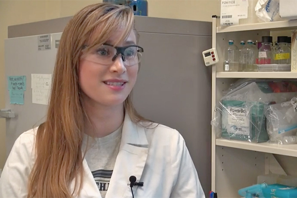 Undergraduate research shapes CEOE transfer student's career path