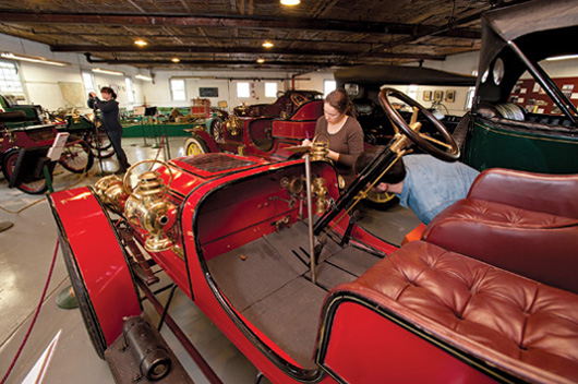 Automobile collection at Auburn Heights