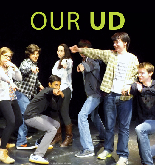 Our UD title page-The Rubber Chickens Comedy Troupe