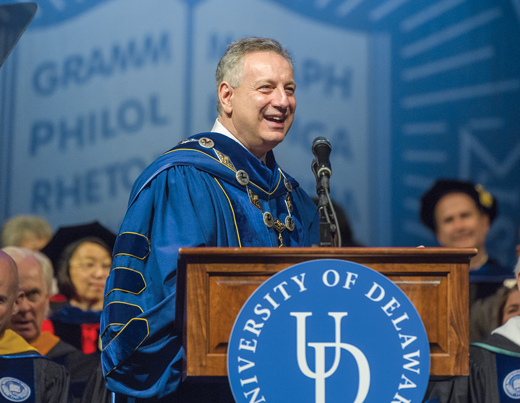 UD President Dennis Assanis