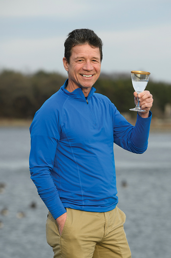 an image Gerry Kauffman at the Newark Reservoir