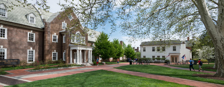 University of Delaware Campus scene