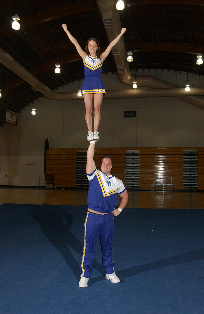 Cheerleader Pair Takes National Partner Stunt Title