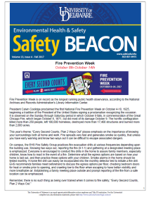The Safety Beacon Newsletter