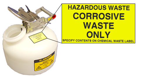 Justrite Corrosive Container