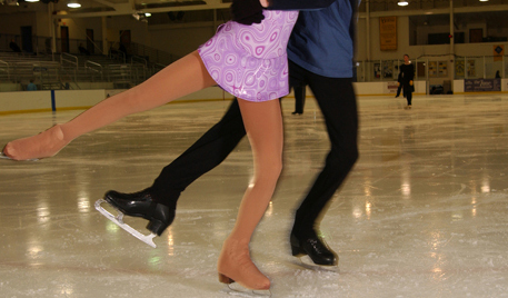 photo of figure skaters