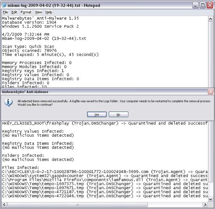 malwarebytes log file