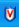 V shield icon