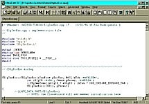 Example of C++ Color Coding by UltraEdit