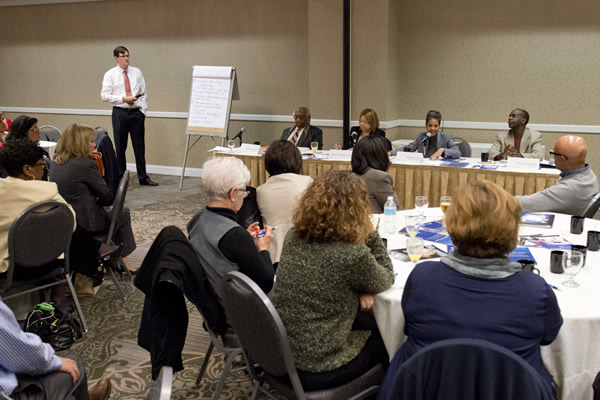 Business leaders exchange ideas on workforce diversity at UD roundtable