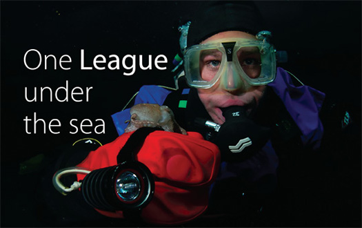 Mike League under the sea