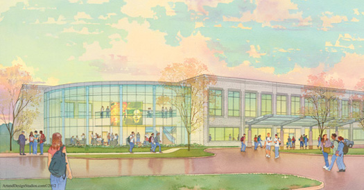 architectural rendering of STAR campus