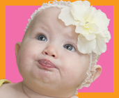 a baby's face