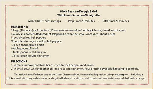 Black bean and veggie salad recipe