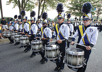 UD band, marching