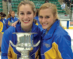 Julianne DiMura (left) and Megan Marschall