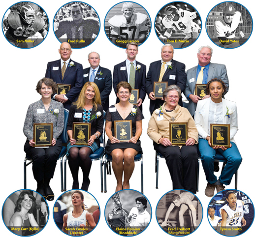 group of hall of fame recipients