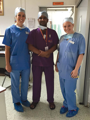 students with dr. in India