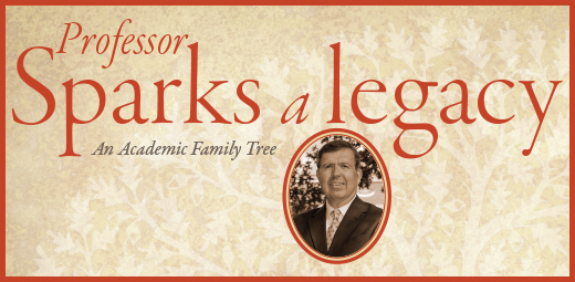 Headline: Professor Sparks a legacy