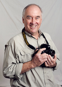 Steven Sidebotham with his camera