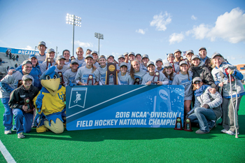 UD's championship field hockey team
