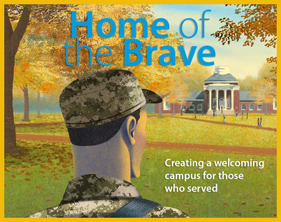 Home of the Brave: Creating a welcoming campus for those who served