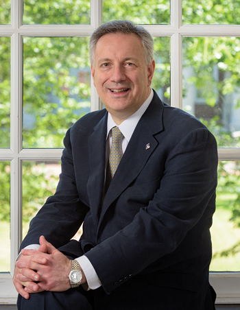 UD President Dennis Assanis